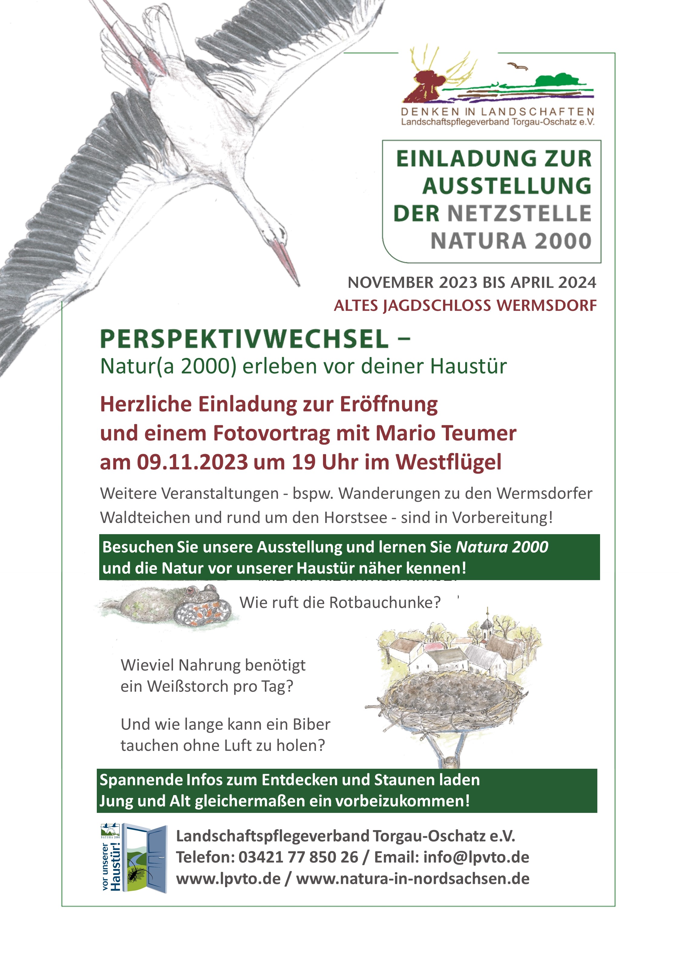 Plakat Erffnung Wermsdorf