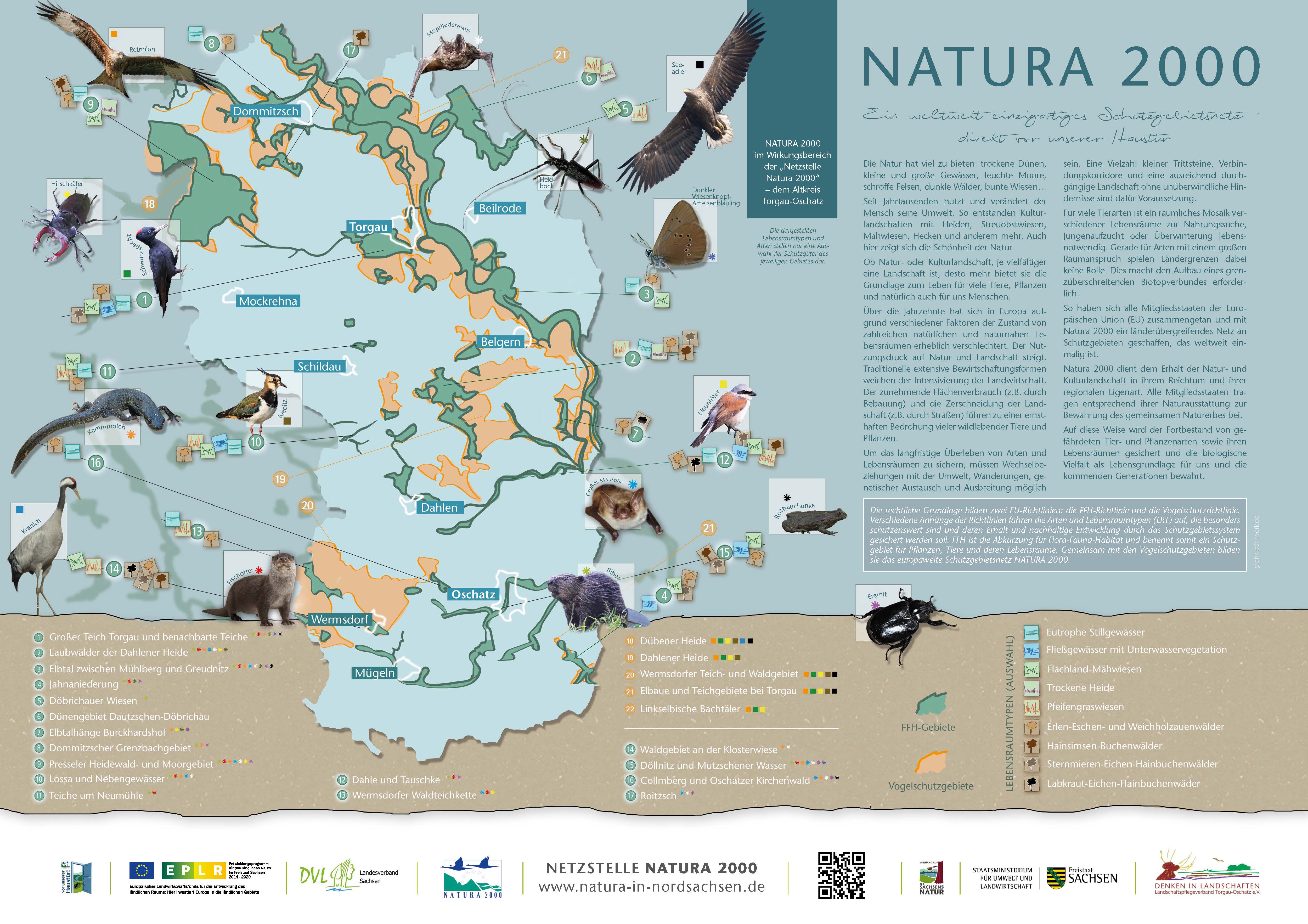 Natura 2000 - ein weltweit einzigartiges Schutzgebietsnetz direkt vor unserer Haustür